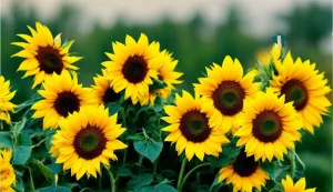 Zonnebloemen